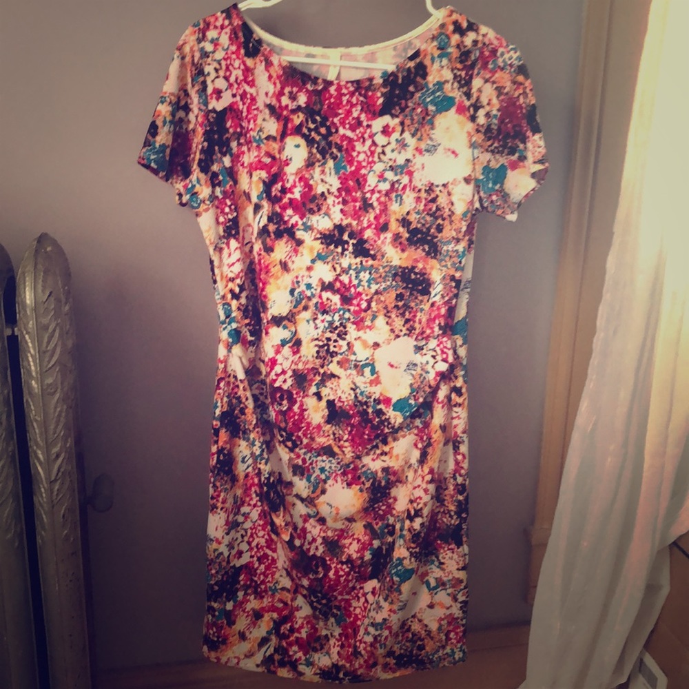 Pink Blush Maternity Dress